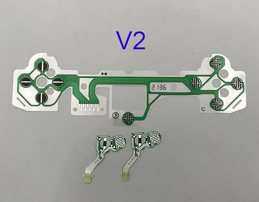 Folie Conductivă Butoane Controller PS5 DualSense V2.0 PCB Circuit Replacement