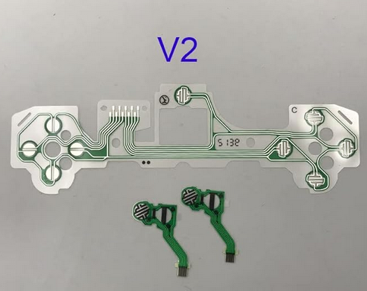 Folie Conductivă Butoane Controller PS5 DualSense V2.0 PCB Circuit Replacement - imagine 2