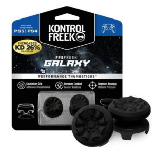 KontrolFreek Freek Galaxy Negru – Capace Thumb Stick pentru Controller PS5 / PS4