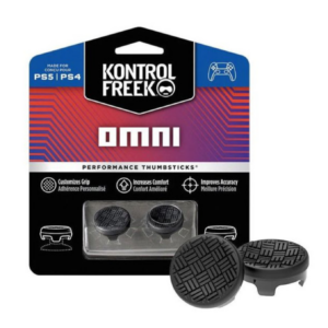KontrolFreek Omni Black – Capace Extinse Thumb Stick pentru Controller PS5 / PS4