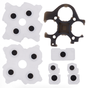 Pad-uri Conductive Silicon Controller PS5 DualSense V2.0 – Membrane Butoane Aftermarket